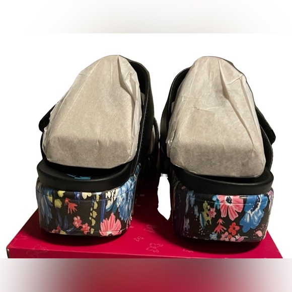 Alegria Lena Sandals Black Size 11 EU 41 New Platform - Picture 8 of 12